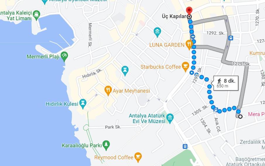 Aether Flats No3,Old Town,Beach,Central,Netflix Antalya Exteriör bild